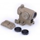 Коллиматорный прицел AIM-O T1 RED DOT W/ QD MOUNT & LOW MOUNT - DE AO5029-DE